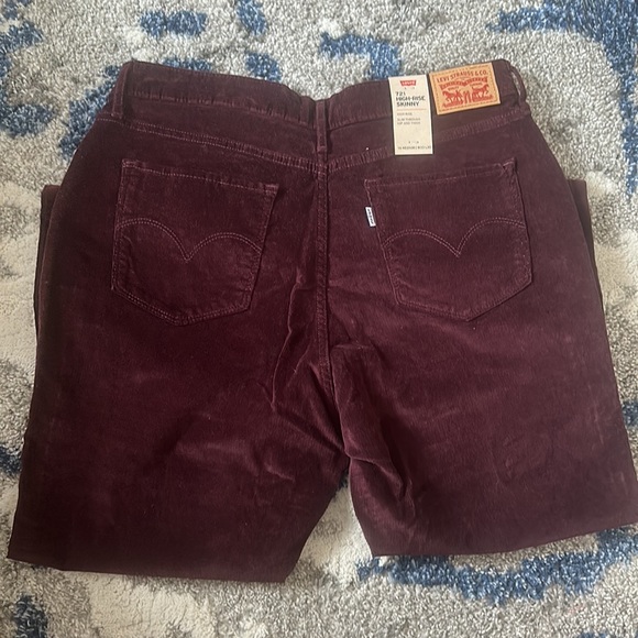 Levi’s 721 High Rise Skinny Corduroy Size 16 Levi’s - Picture 3 of 4